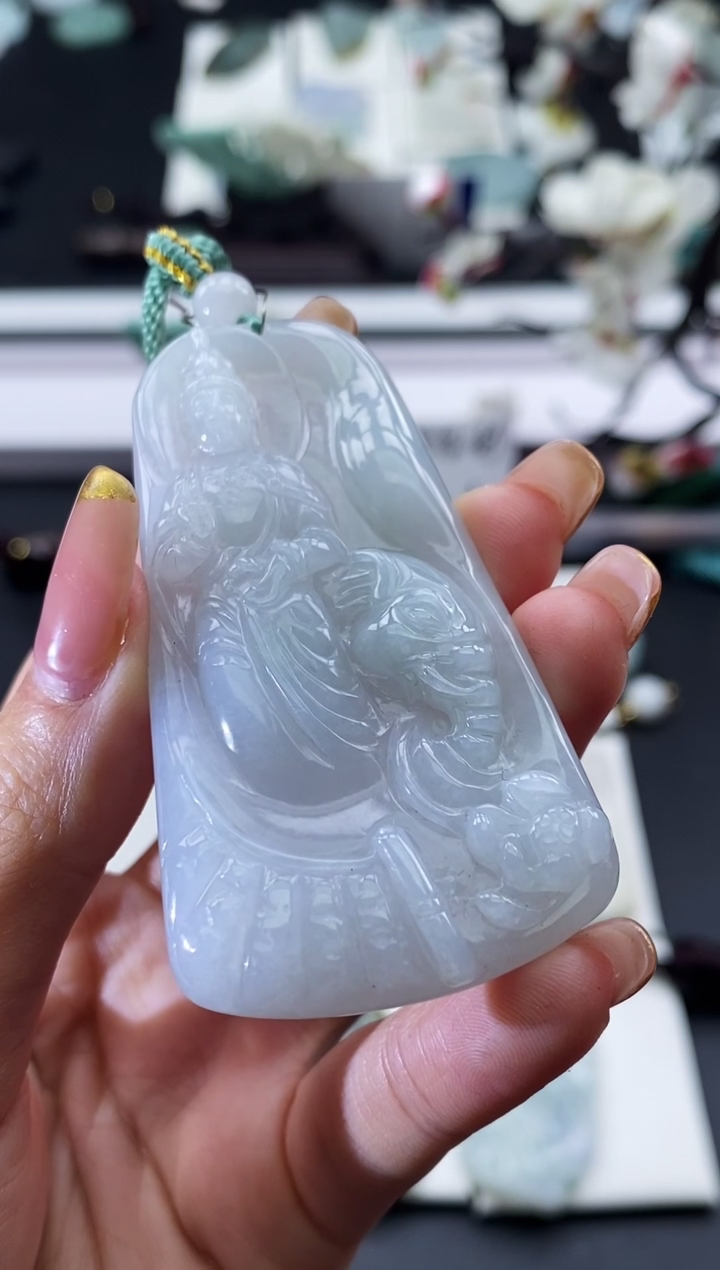 【闪购商品】翡翠吊坠(不含链)未镶嵌天然缅甸翡翠A货