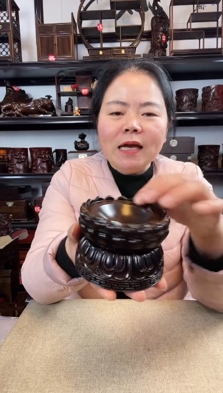 木老李红木工艺品小转