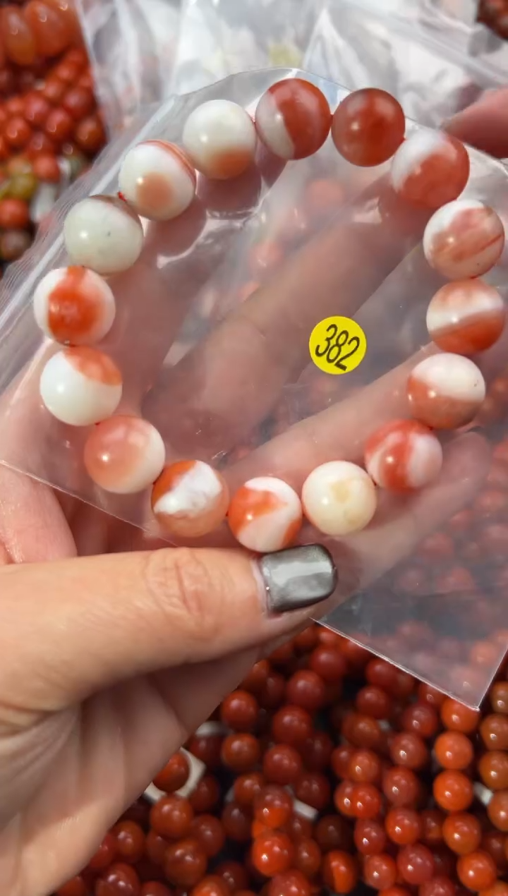 未镶嵌手串南红玛瑙13+