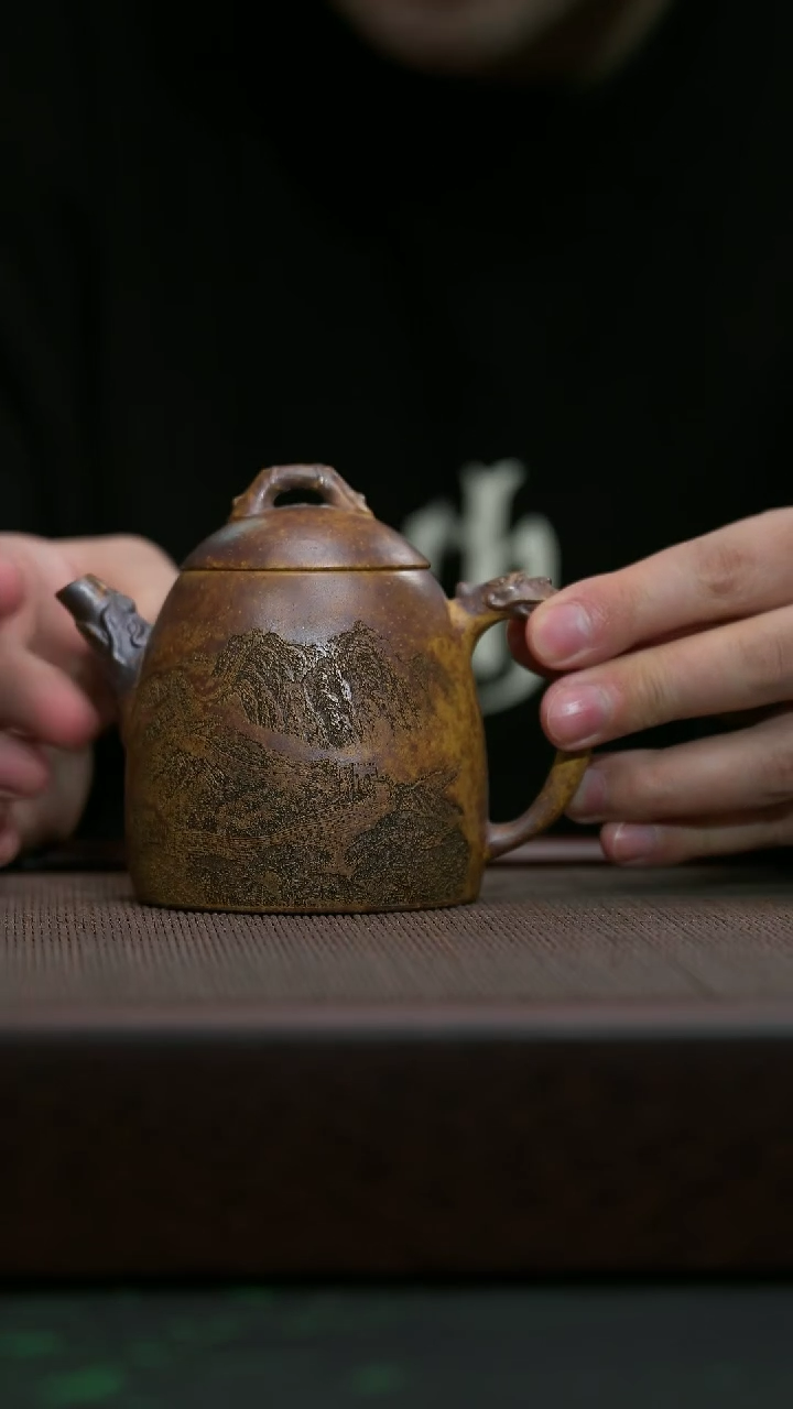 【闪购商品】紫砂茶壶宜兴原矿紫砂@@秦权