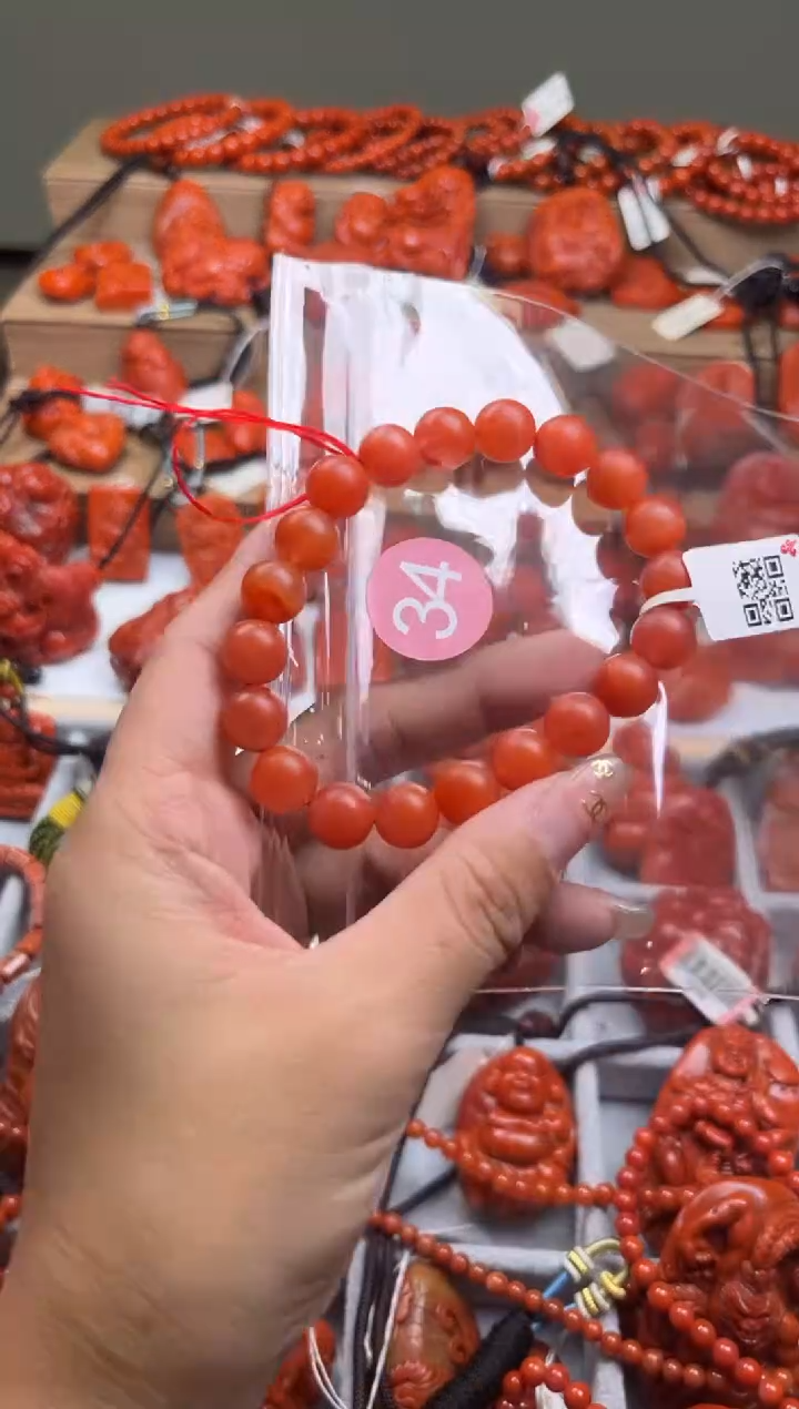 【闪购商品】南红玛瑙珠宝奇石未镶嵌34-10+