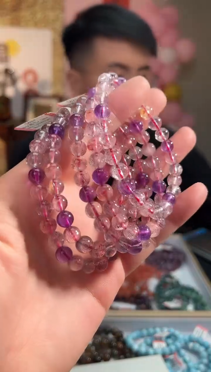 【闪购商品】水晶手链未镶嵌303多样性发其一超七7+