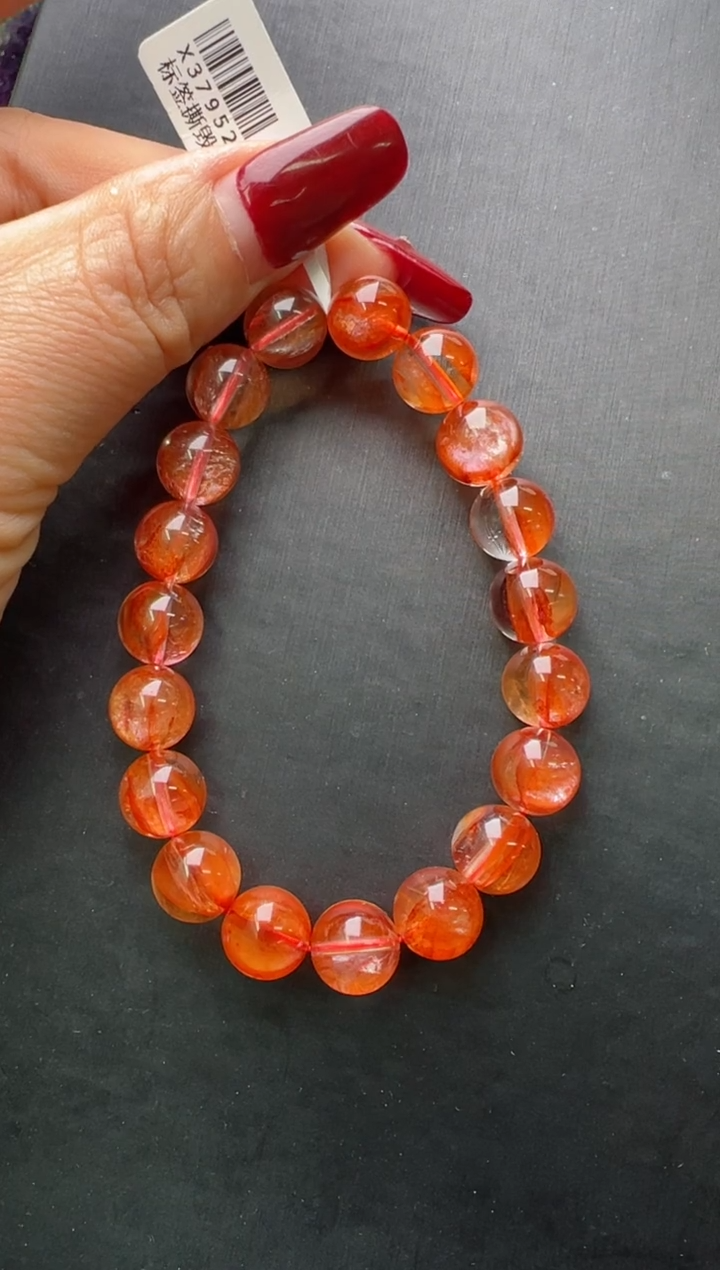 【闪购商品】水晶手串未镶嵌糖纸胶花手串10m+ X37952