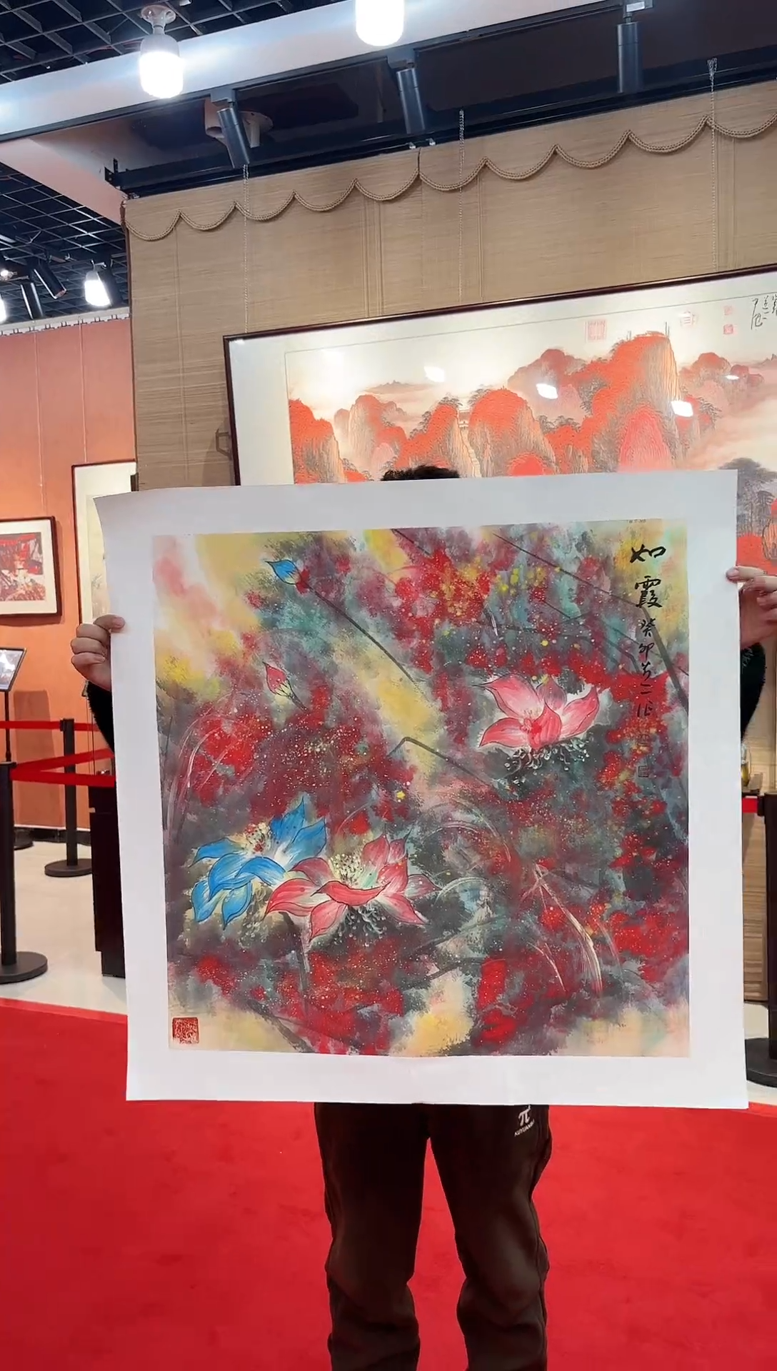 【闪购商品】国画国画道一老师手绘作品D24