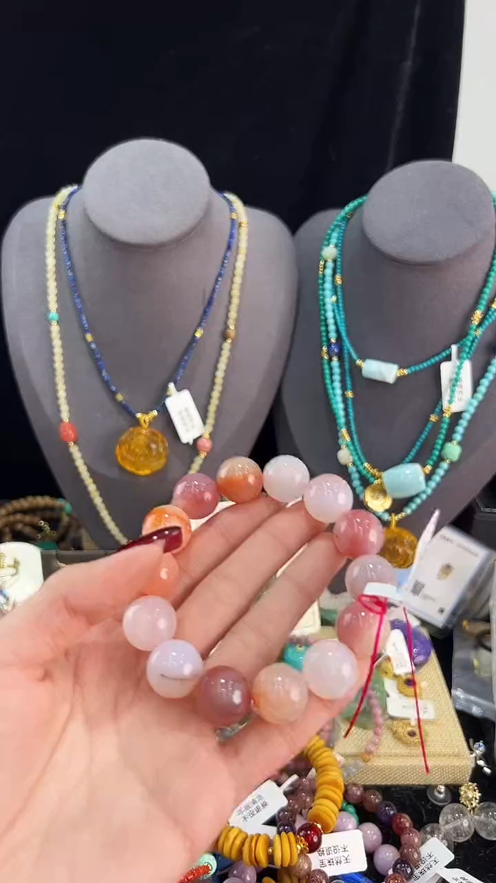 【闪购商品】玛瑙/玉髓手链未镶嵌手串
