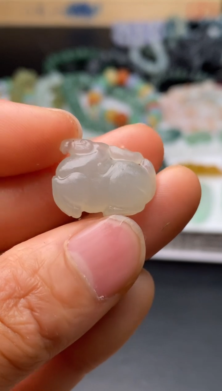 【闪购商品】定制翡翠未镶嵌翡翠毛货~多样性发货一个