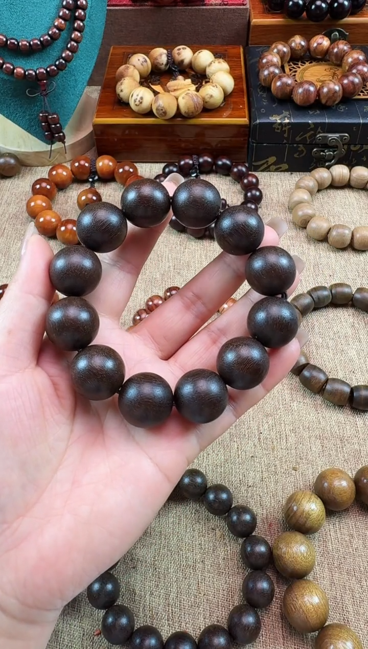 【闪购商品】贡木手串/手链黑金贡木2.0单圈