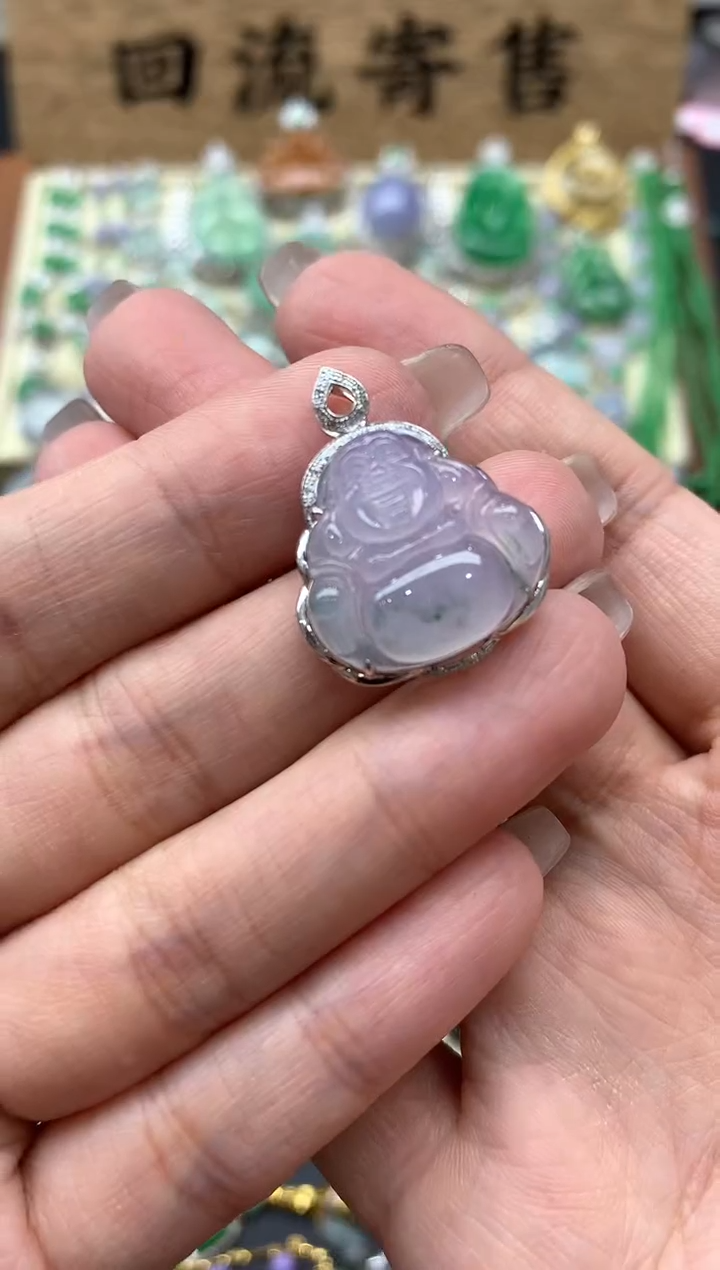 【闪购商品】翡翠颈饰18K金镶嵌263-中国好珍宝