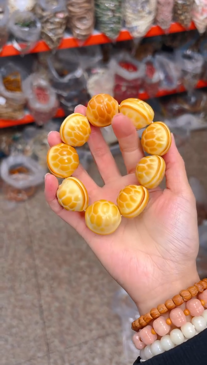 吊坠菩提根/象牙果超级大富甲单圈