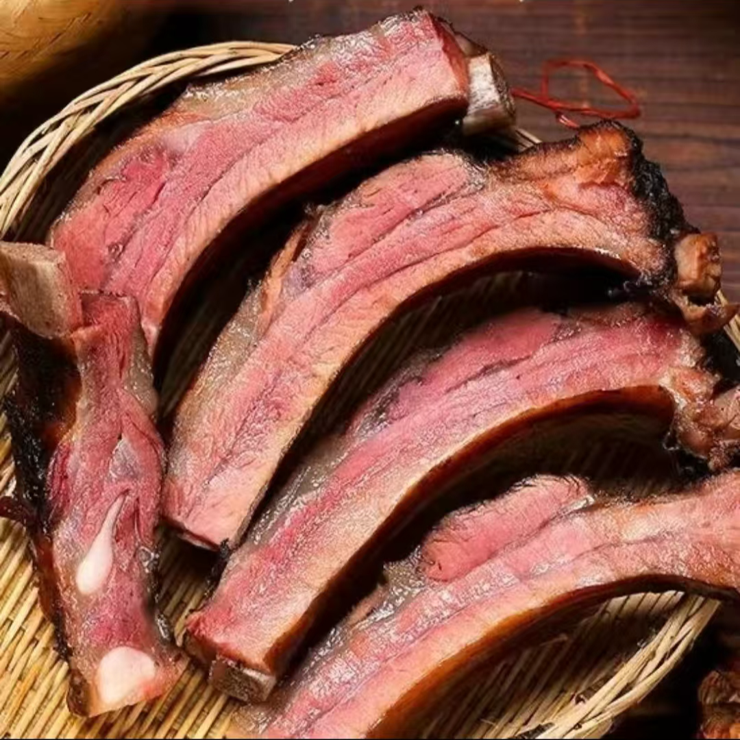 （现称现卖）腊排骨 贵州特产烟熏腊排骨 以直播称重为准M