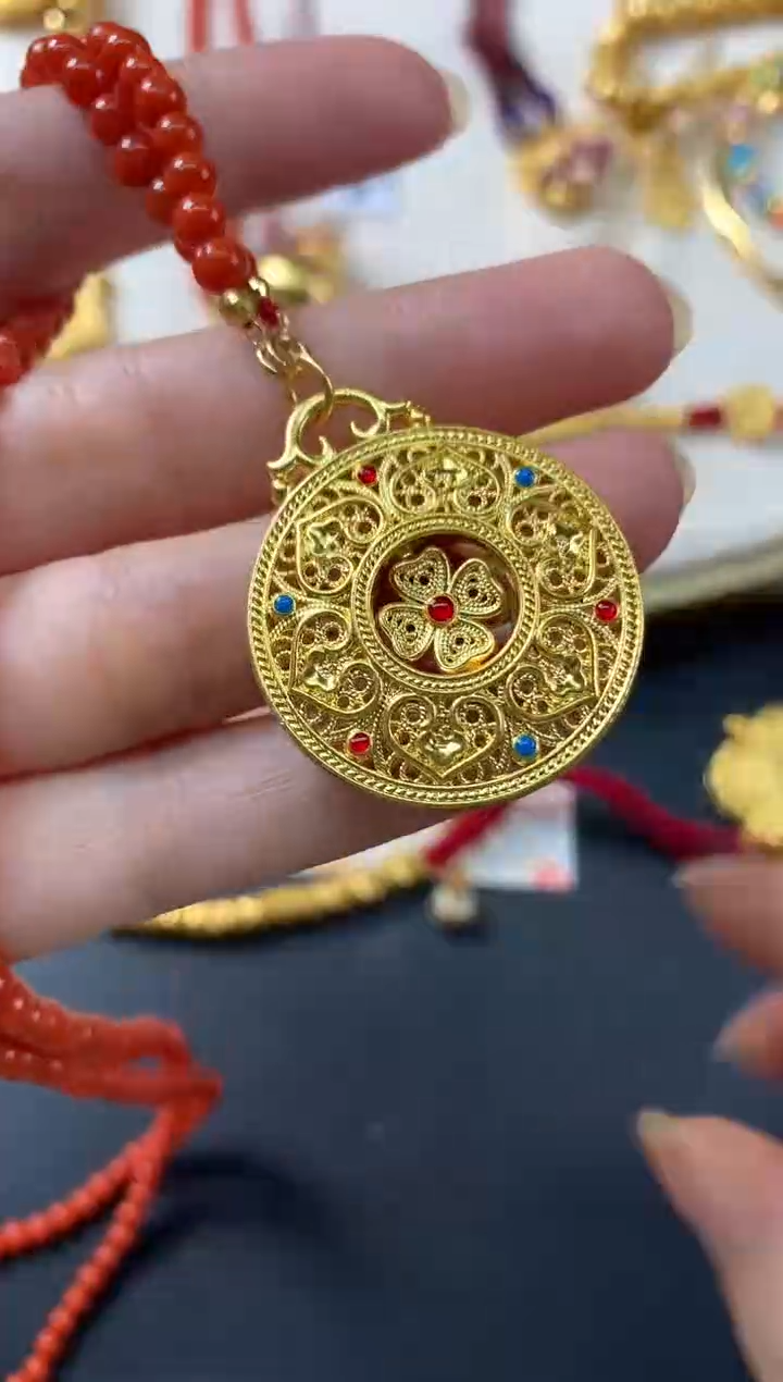 定制足金吊坠(不含链)D303|4080