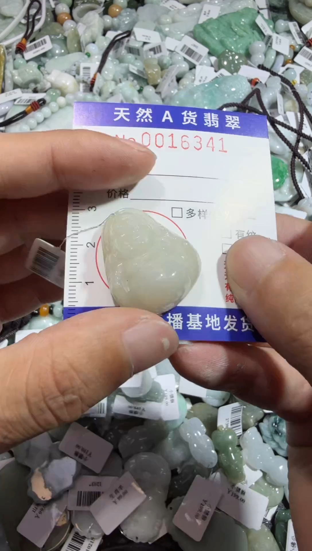 【闪购商品】翡翠颈饰未镶嵌00016341