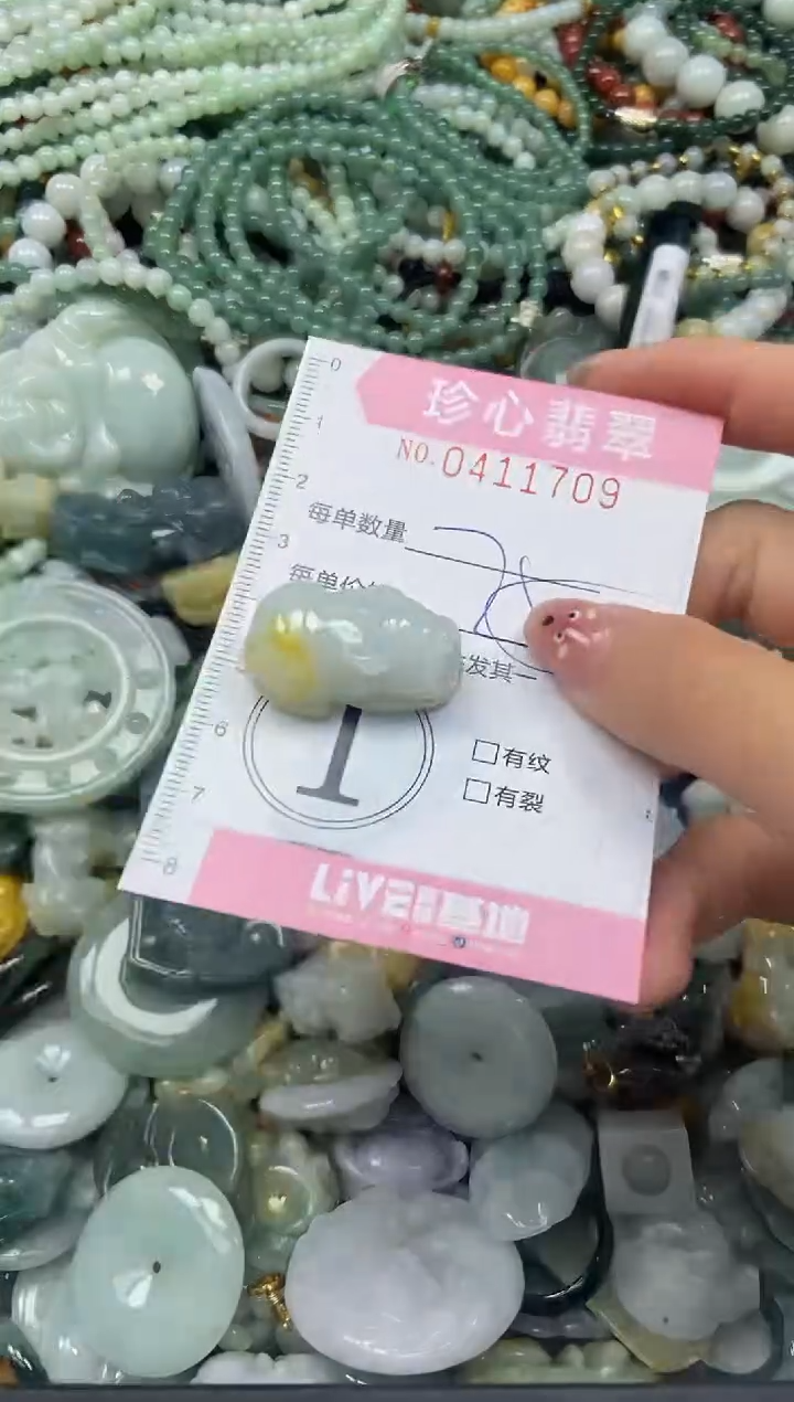 颈饰未镶嵌翡翠闪购0411709