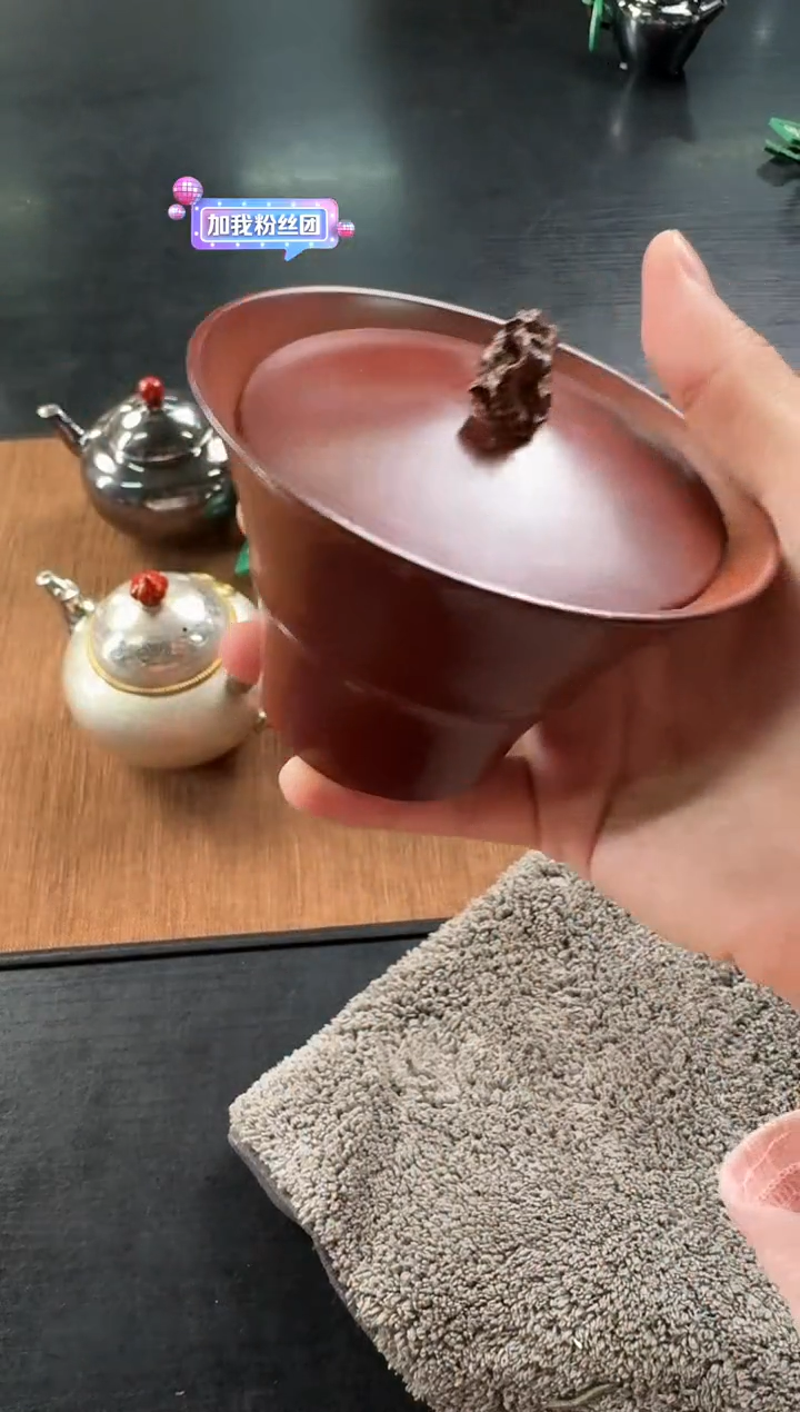 -坭兴陶盖碗预售