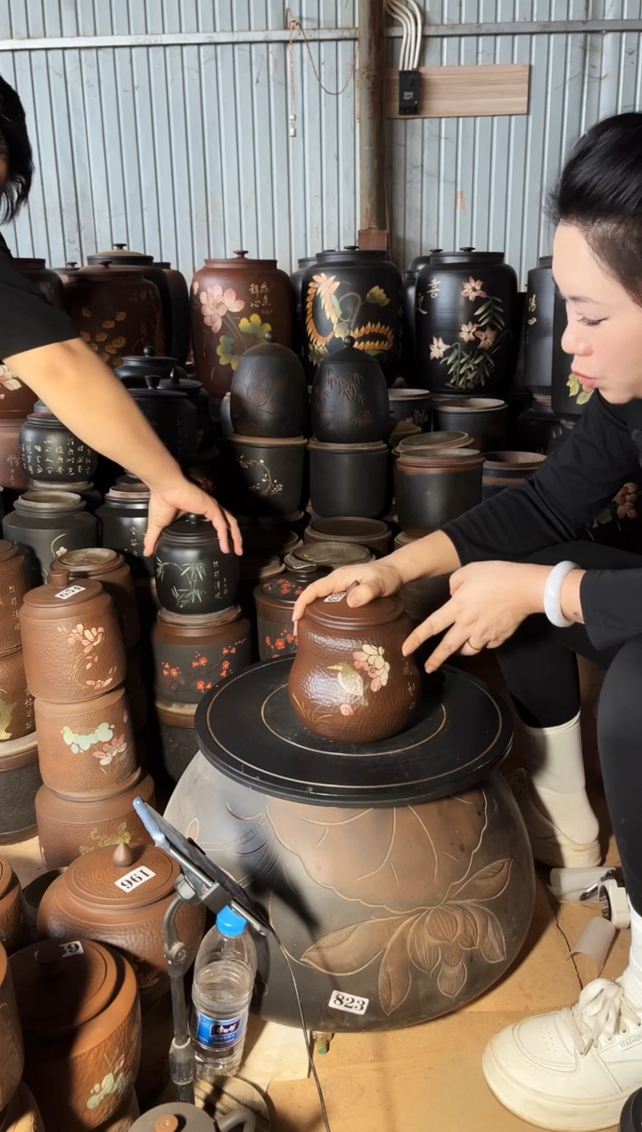 【闪购商品】壶瑕疵茶叶罐 古铜色小葫芦  313