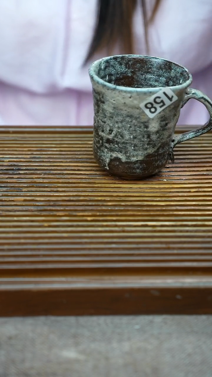 万古烧粗陶手工手做茶具