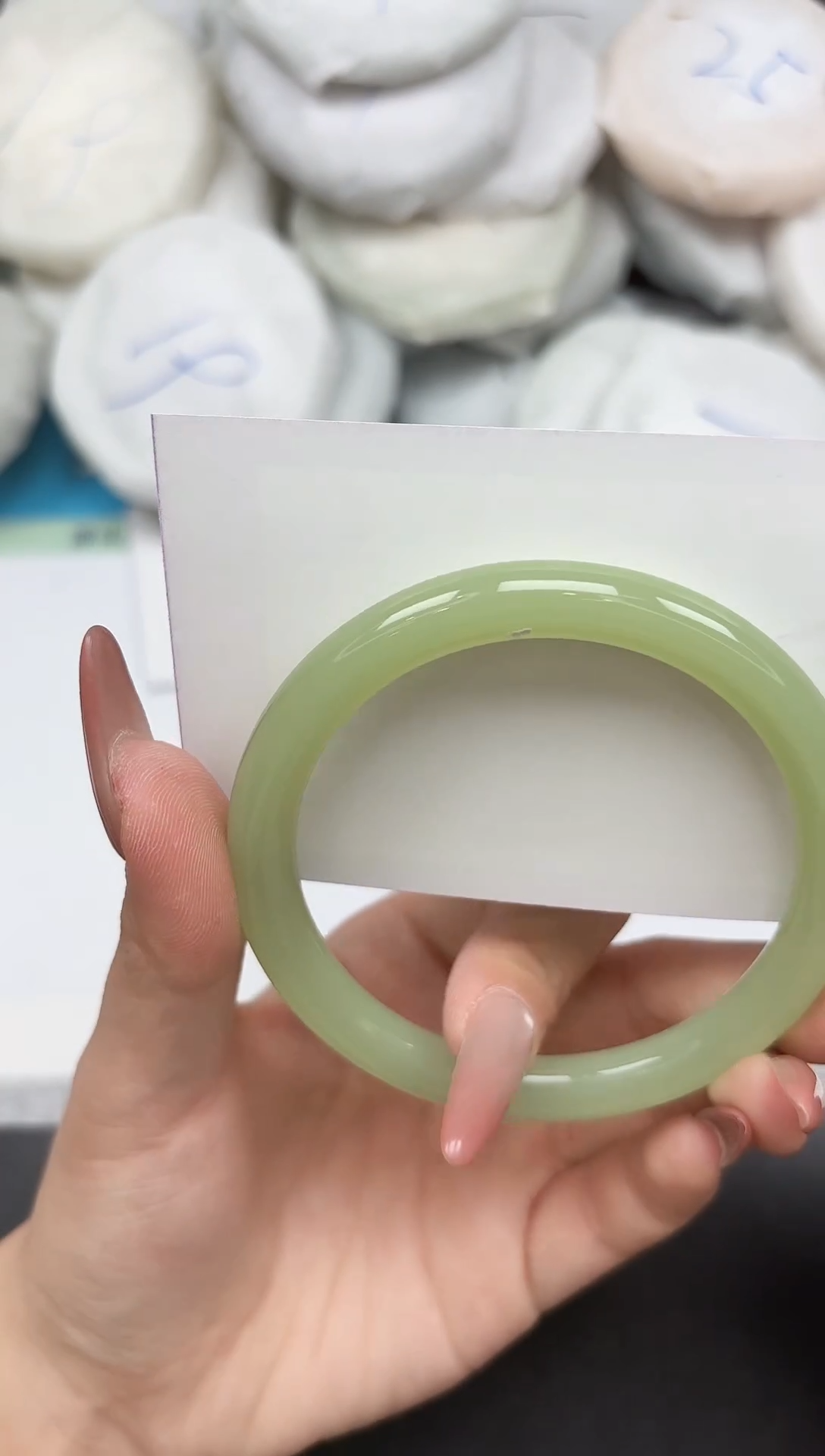 未镶嵌手镯石英质玉317-58-59