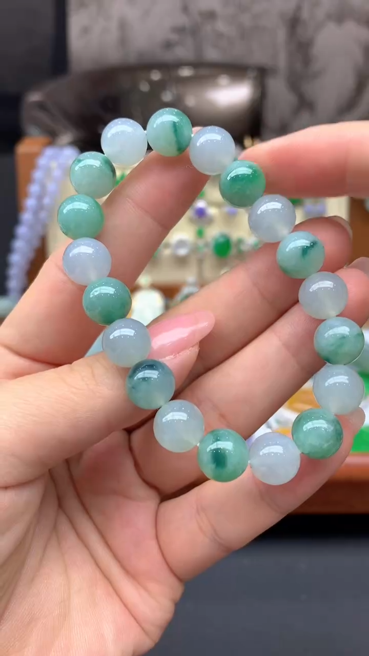 【闪购商品】翡翠手串未镶嵌239-天然翡翠