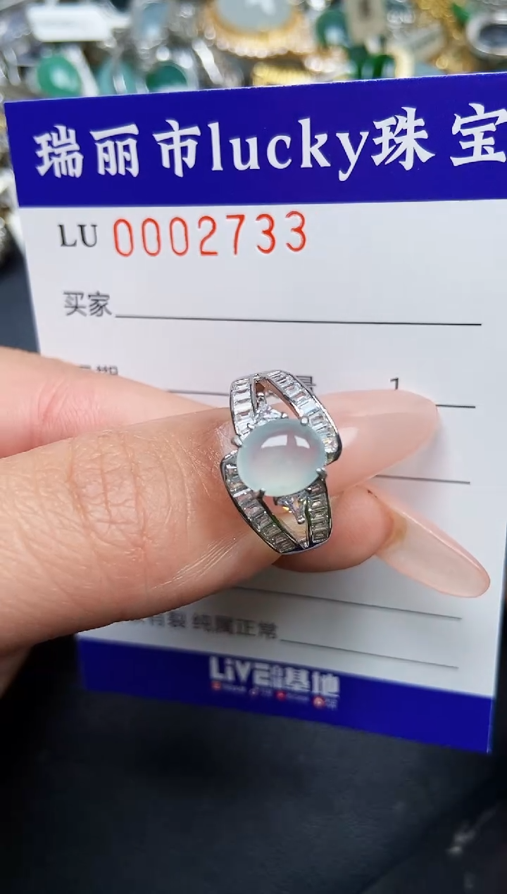 【闪购商品】翡翠颈饰银S925镶嵌2733