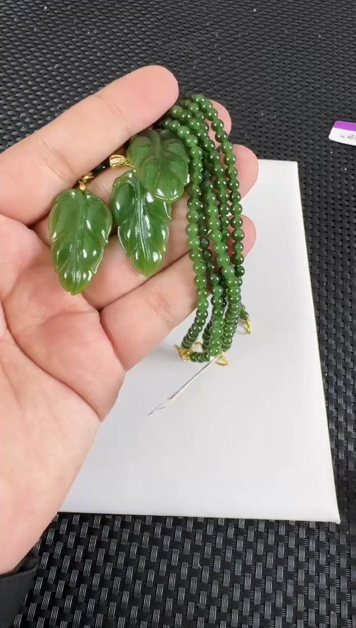 【闪购商品】和田玉（碧玉）吊坠未镶嵌多样性发一