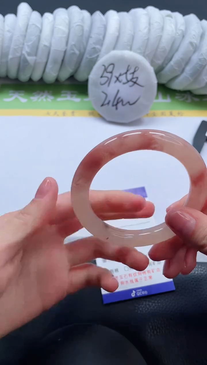 【闪购商品】石英质玉手镯未镶嵌A265-56+