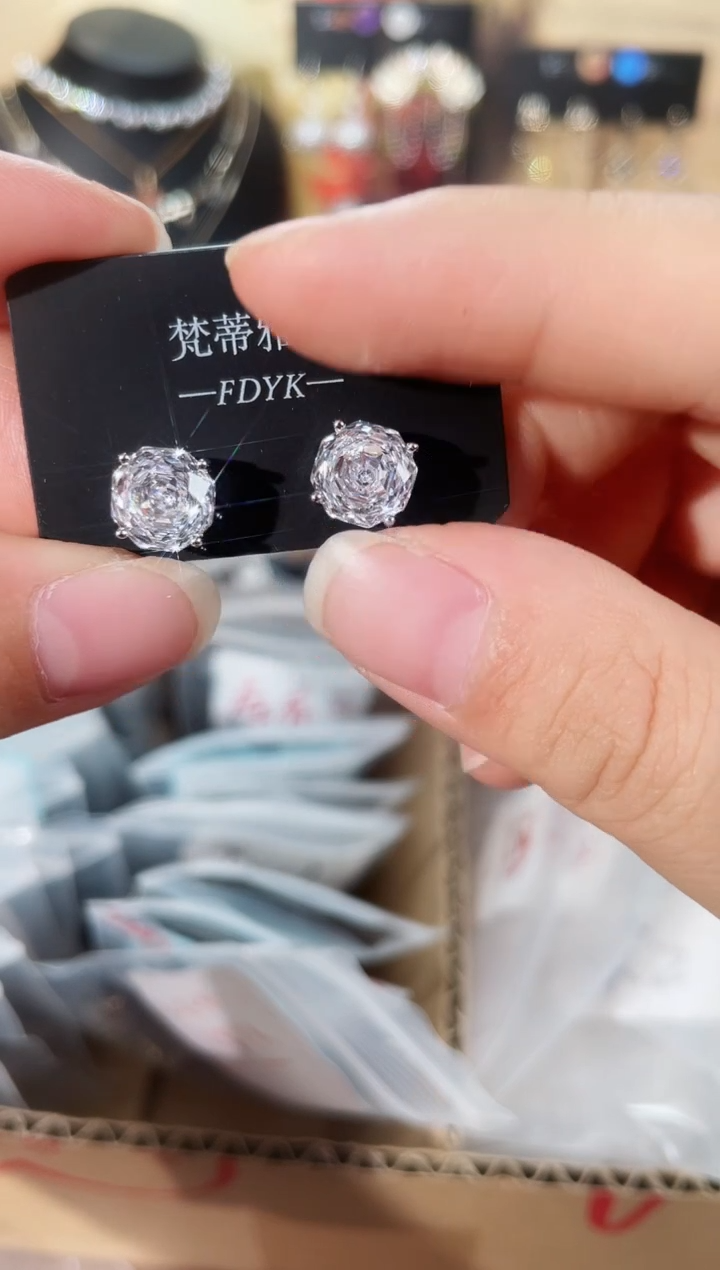 铜合金925银锆石梵773