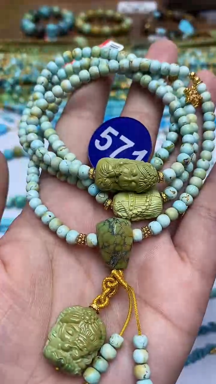 【闪购商品】绿松石项链未镶嵌571