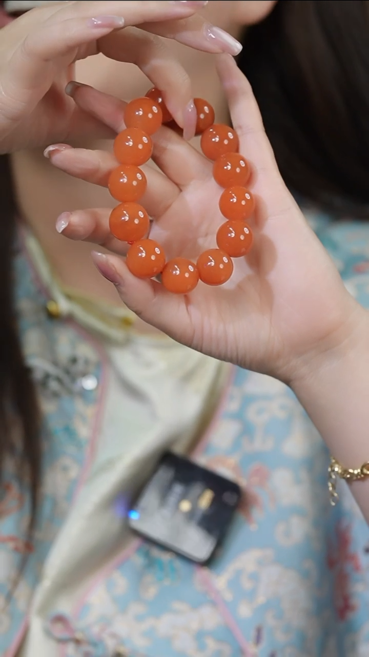 【闪购商品】南红玛瑙手链未镶嵌手串0209071