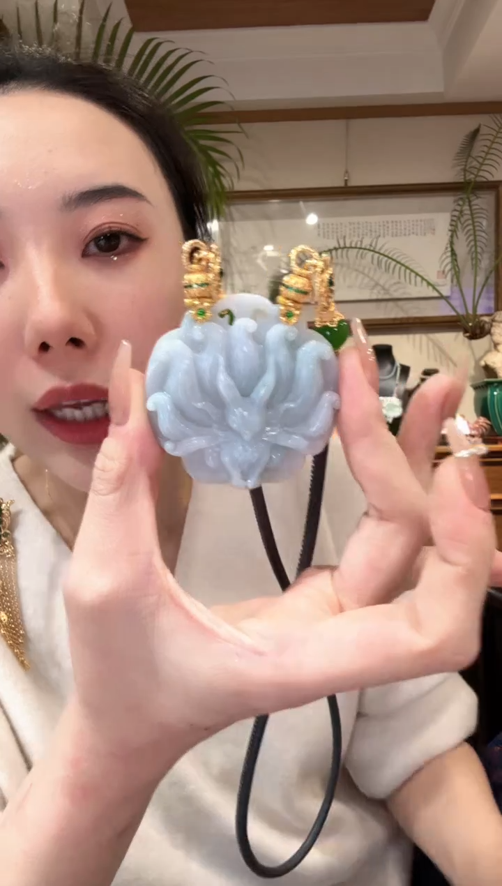 【闪购商品】翡翠颈饰未镶嵌国风