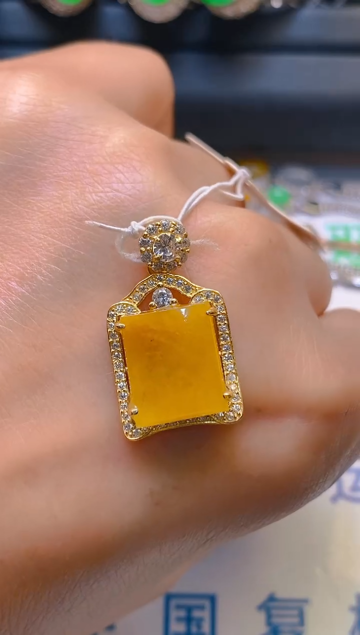 【闪购商品】翡翠耳饰银S925镶嵌天然A货翡翠1