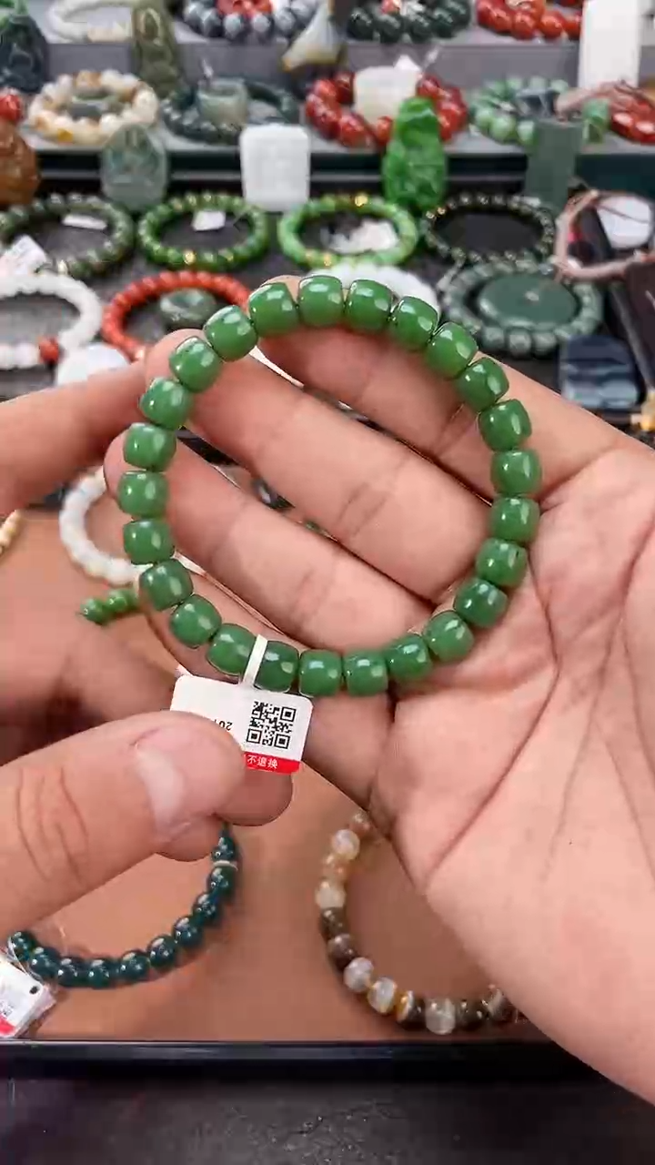 手串未镶嵌和田玉多样性发一件THTY225