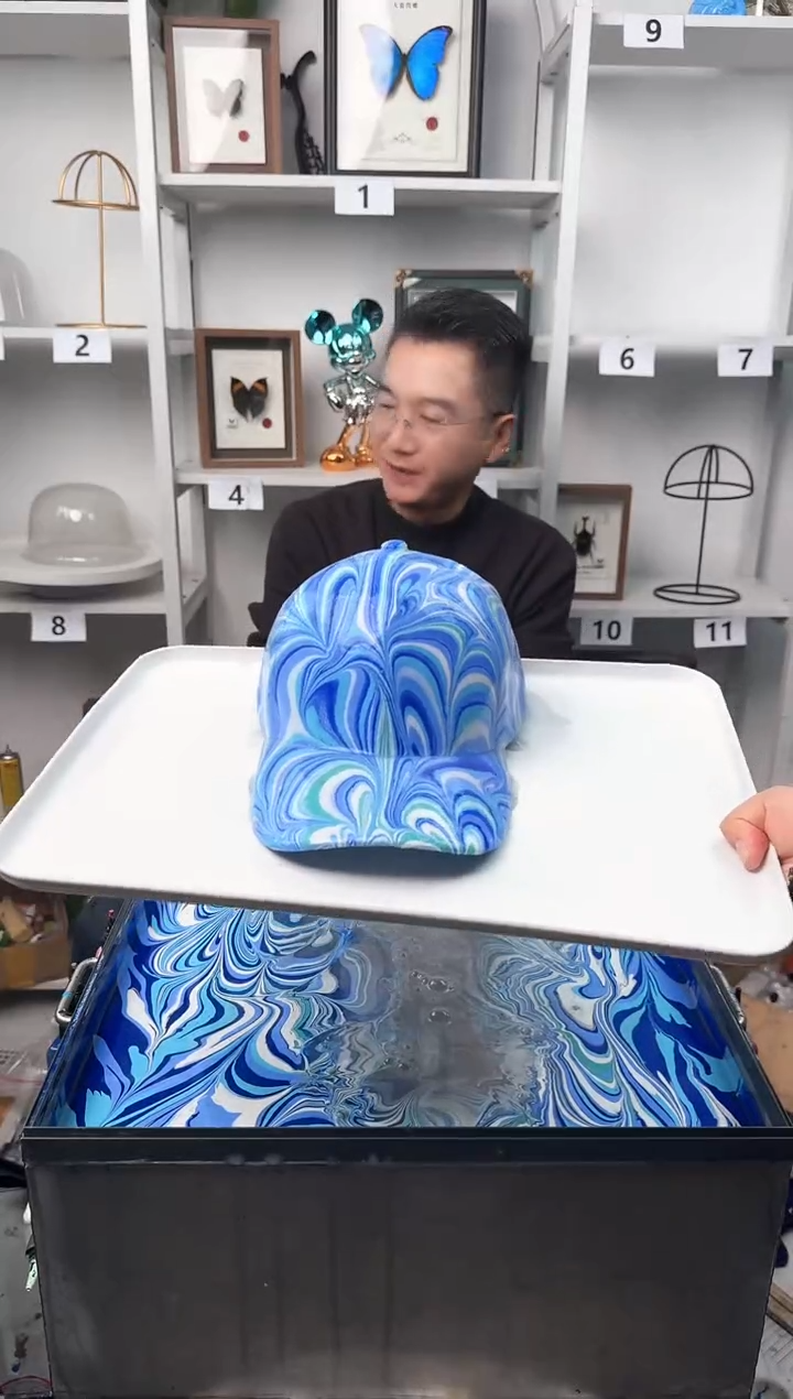 纯棉儿童款写意风水拓帽