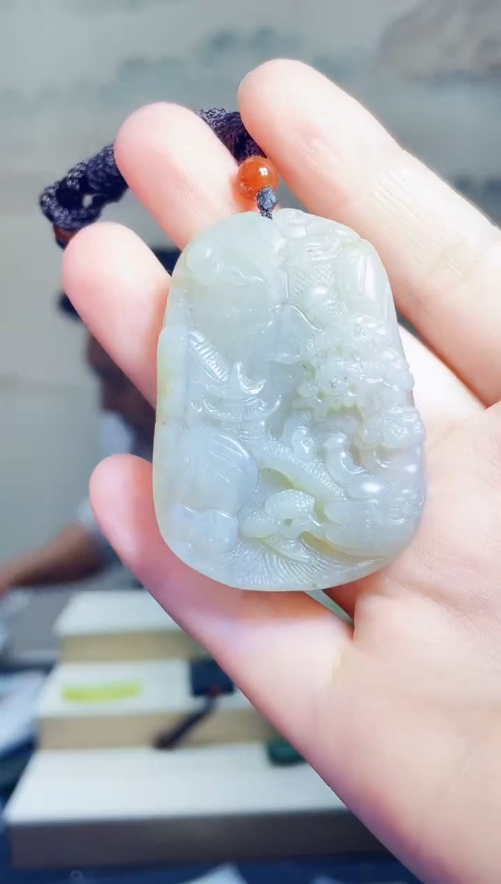 颈饰未镶嵌和田玉1