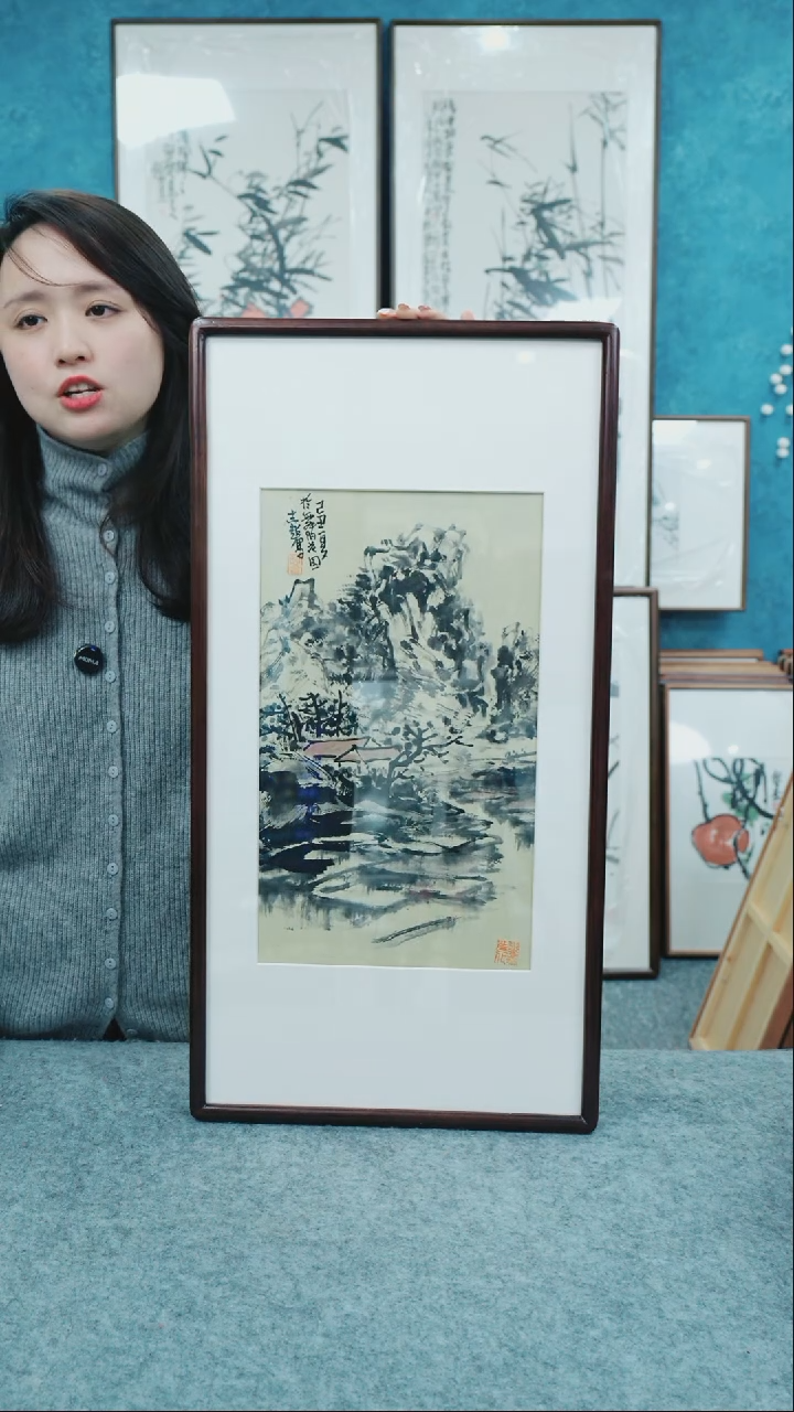 【闪购商品】国画33*66郑志超老师山水