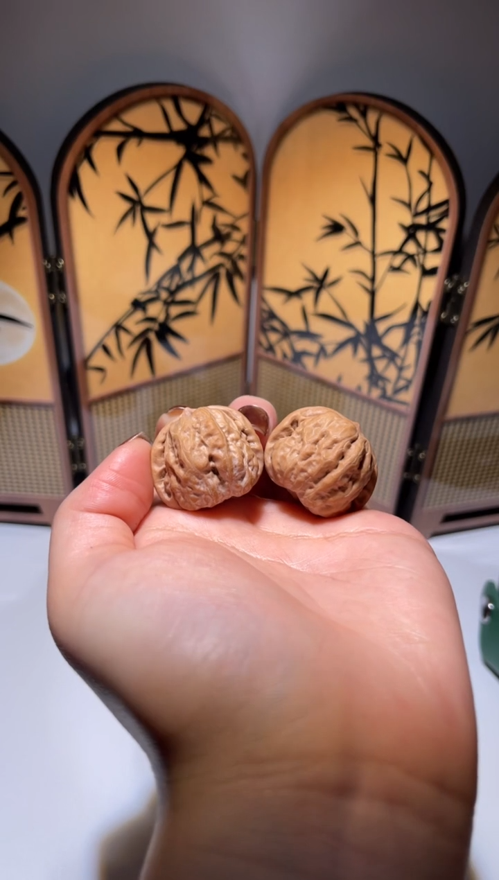 吊坠文玩核桃34号全品mini蛤蟆头 30尺寸