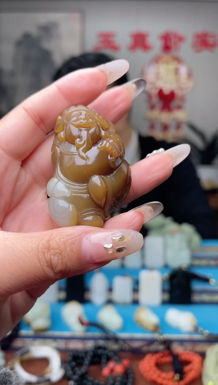 【闪购商品】和田玉挂件未镶嵌1