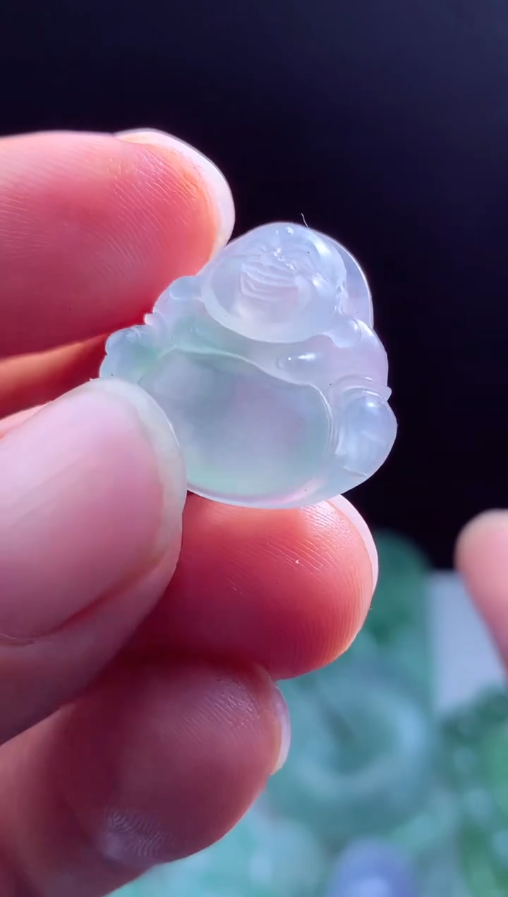 定制翡翠未镶嵌翡翠毛货定制