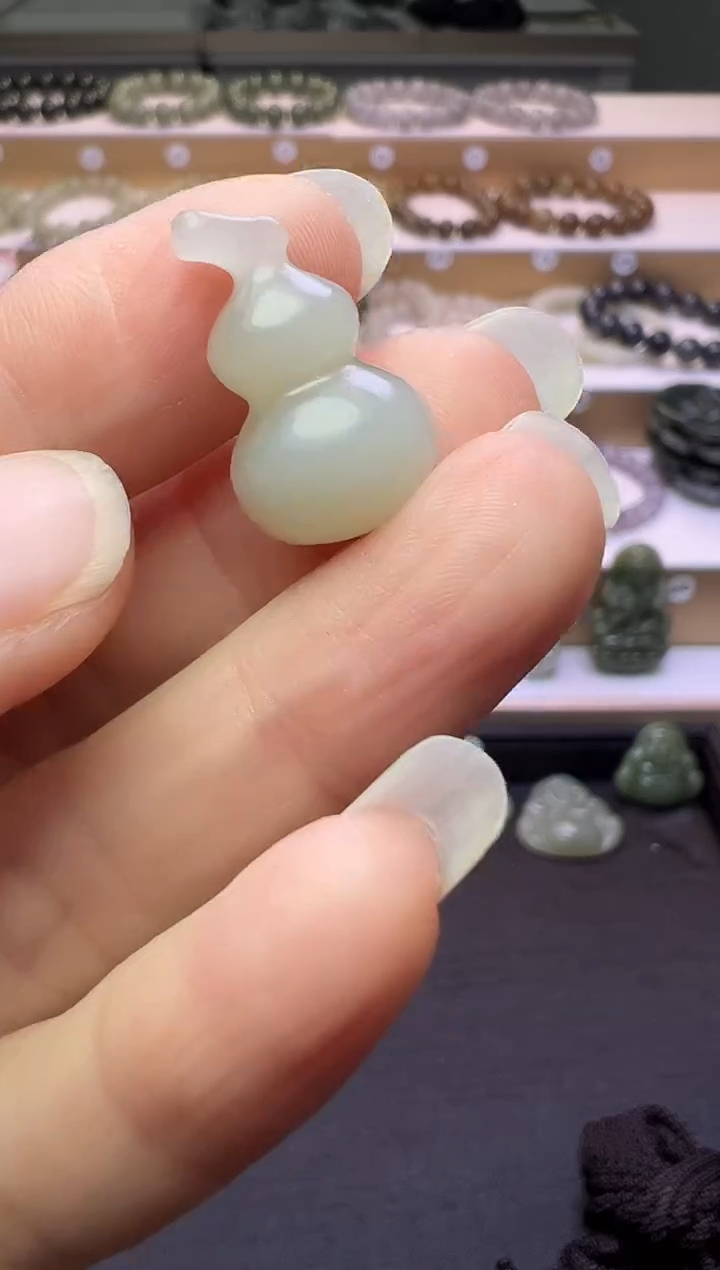 颈饰未镶嵌和田玉139号链接约卡22*13