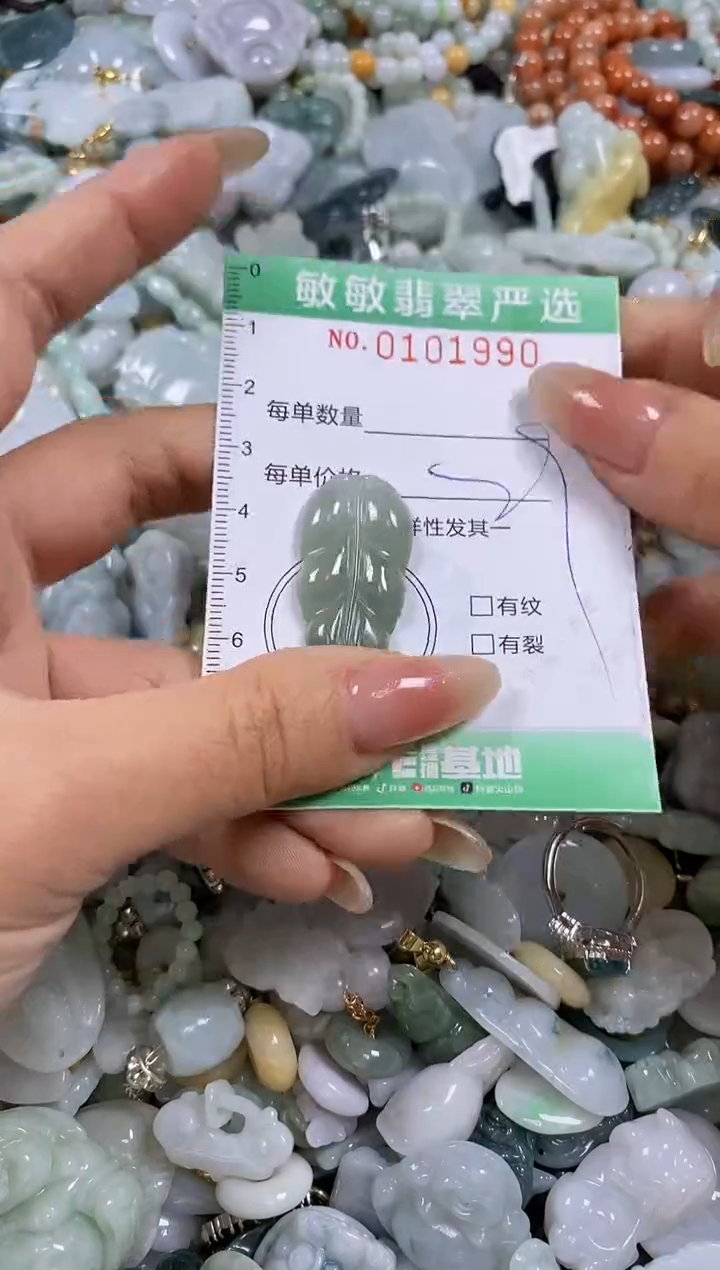 【闪购商品】翡翠颈饰未镶嵌闪购链接0101990