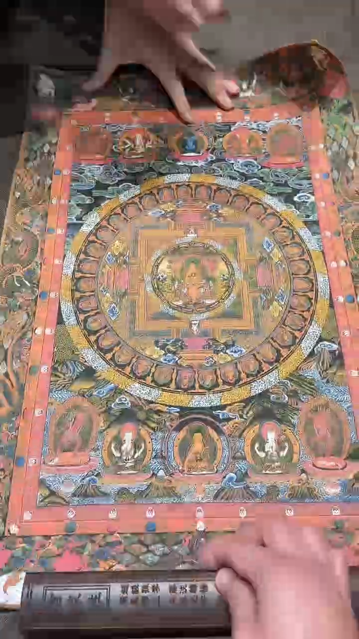 卷轴画【主播精品】高端卷轴画——唐卡AA152