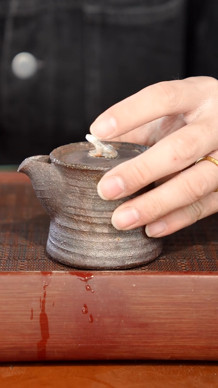 陶瓷奢瓷/瑞寅柴烧茶器（宝瓶）548