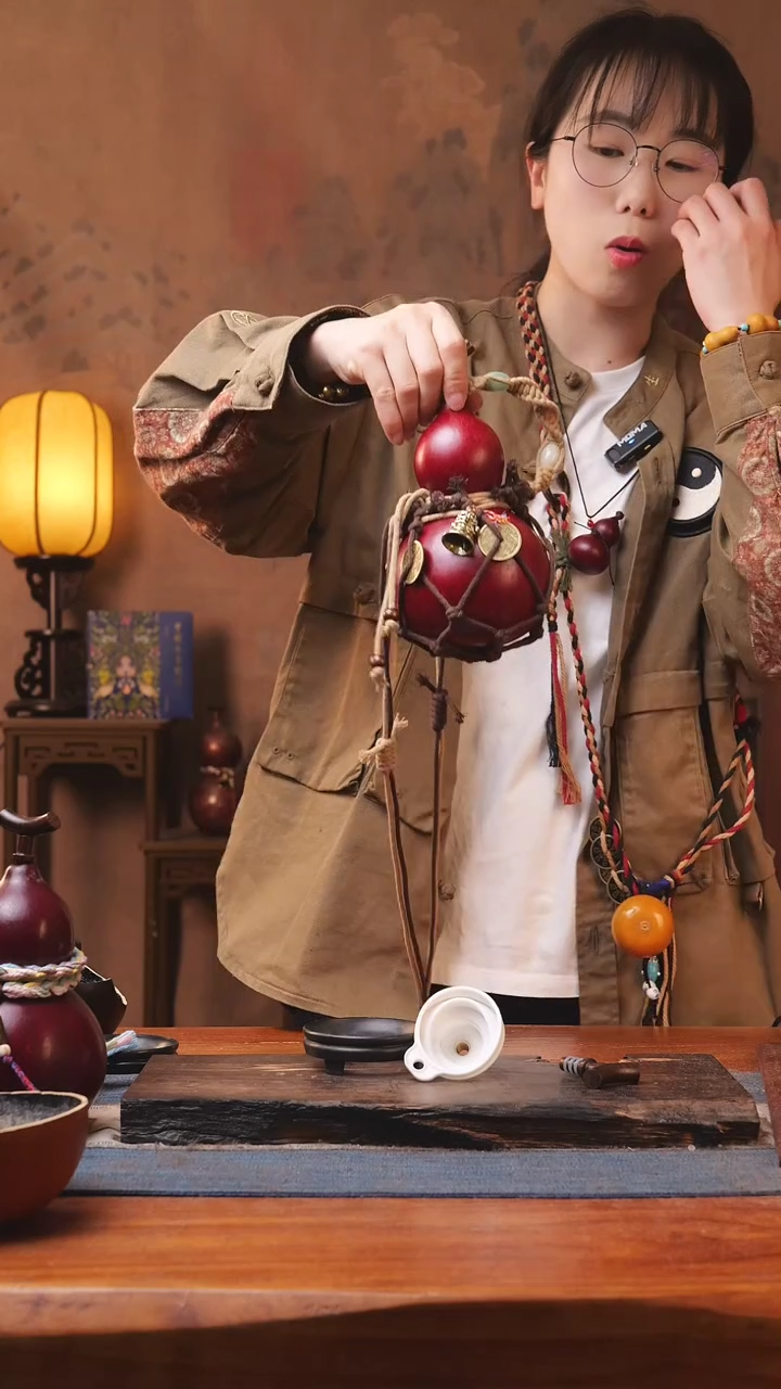 【闪购商品】320S号精品大漆葫芦防腐防渗装水茶酒