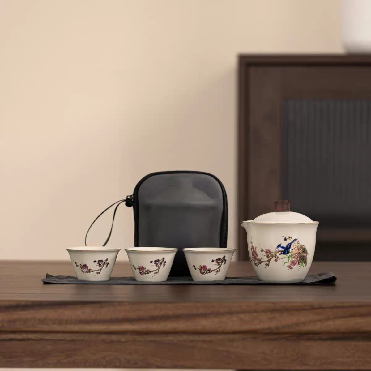 喜上眉梢旅行茶具@@YS481