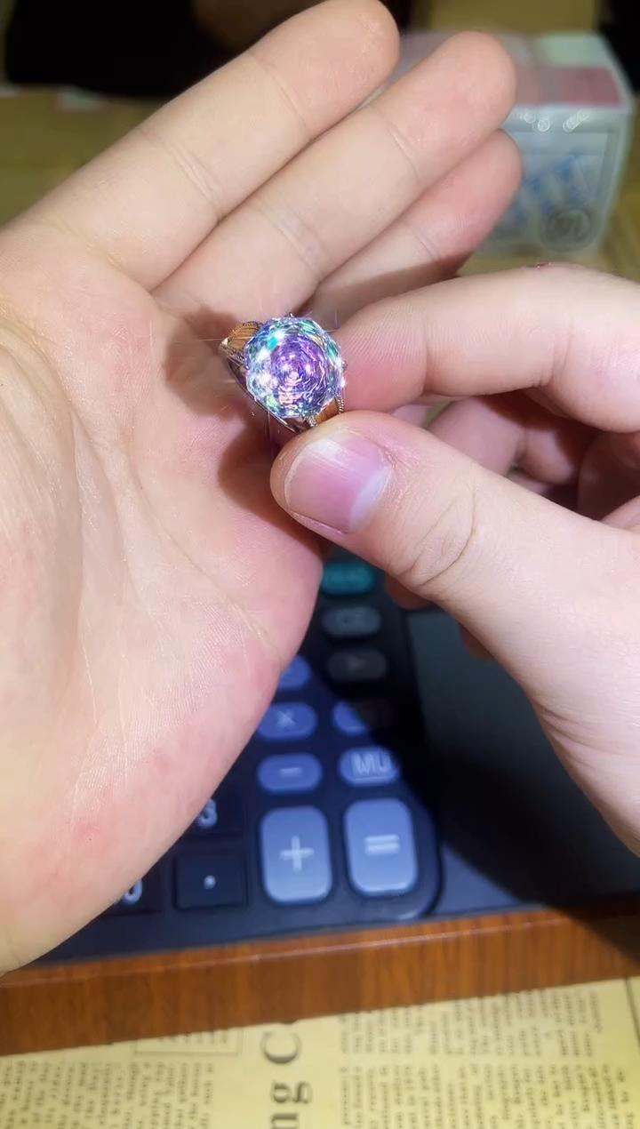 未镶嵌戒指/指环钻石a087炫彩戒指