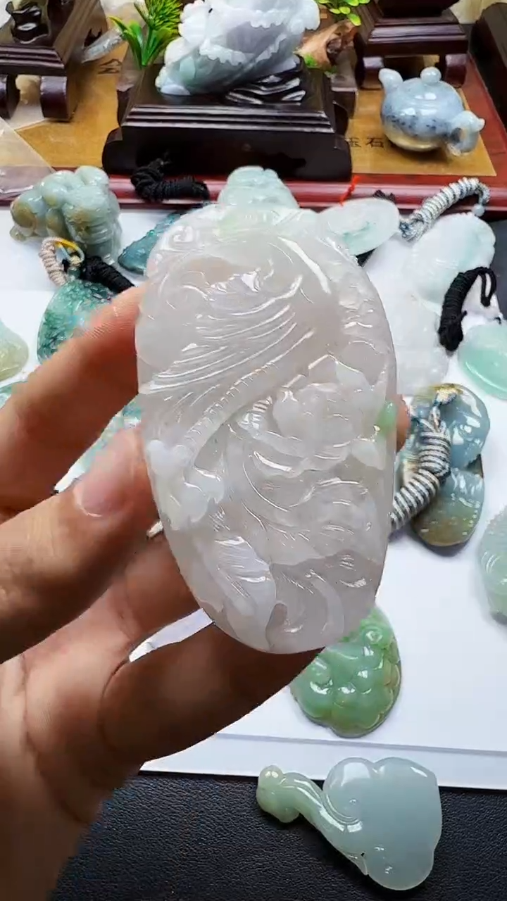 吊坠(不含链)未镶嵌翡翠1