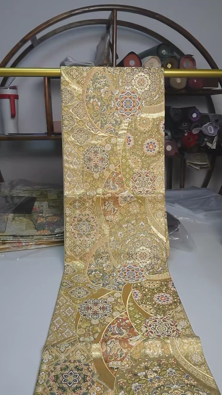 【闪购商品】织绣27西阵织六通宝相花