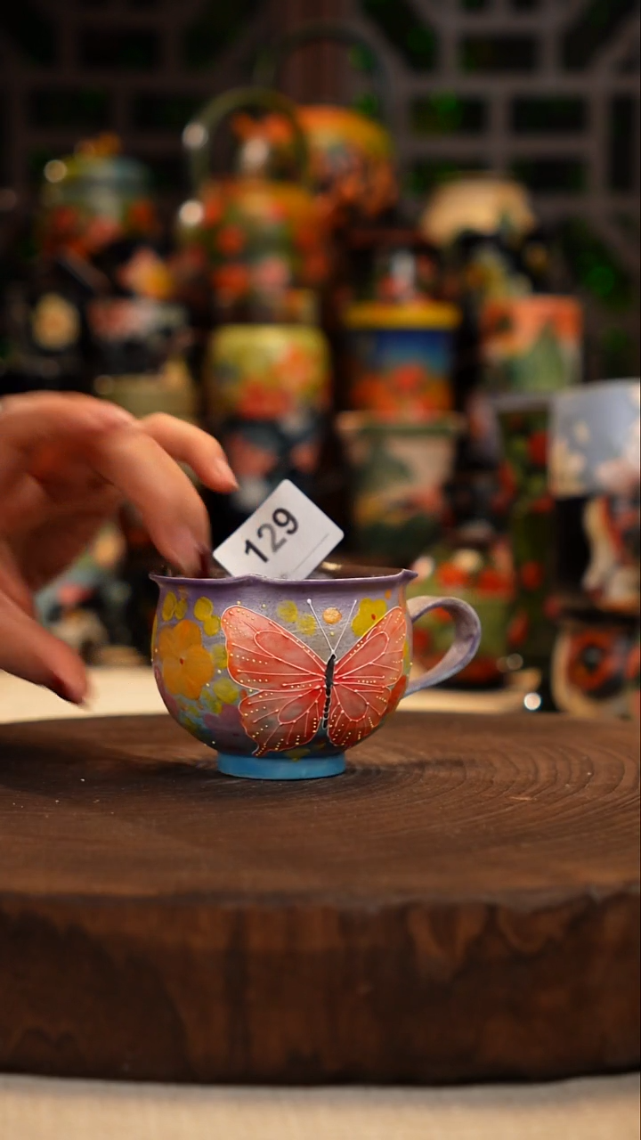 油画   手绘釉下彩129