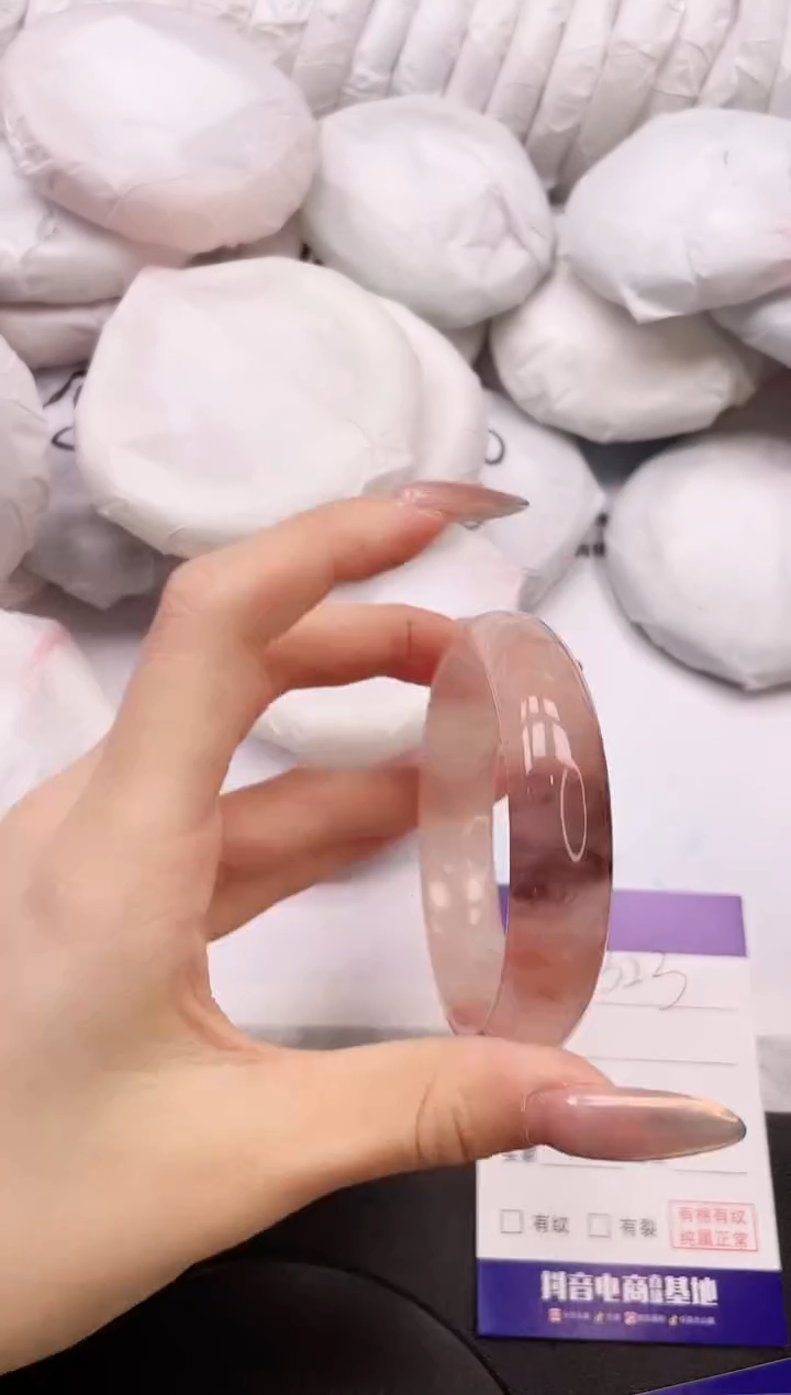 【闪购商品】石英质玉手镯未镶嵌2K323-56