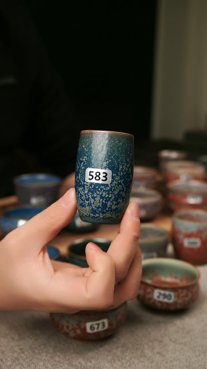 【闪购商品】瓷片钧瓷茶器茶具593