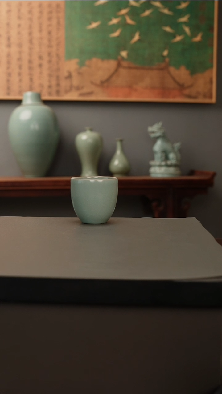 杯仿古釉原矿  龙蛋